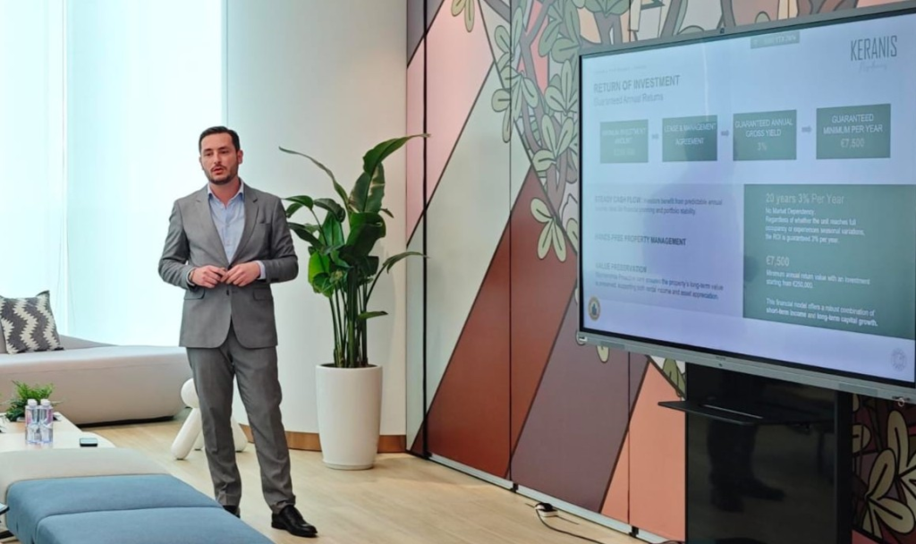 Το Keranis Residences στο επίκεντρο roadshow στην Κίνα με τον Marcelo Azevedo στα γραφεία της Globevisa